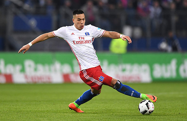 Bobby Wood im Bundesliga-Spiel gegen Gladbach.