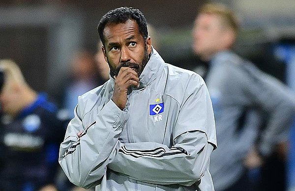 Musste in der Halbzeit nicht viel sagen: Daniel Thioune. Musste in der Halbzeit nicht viel sagen: Daniel Thioune.