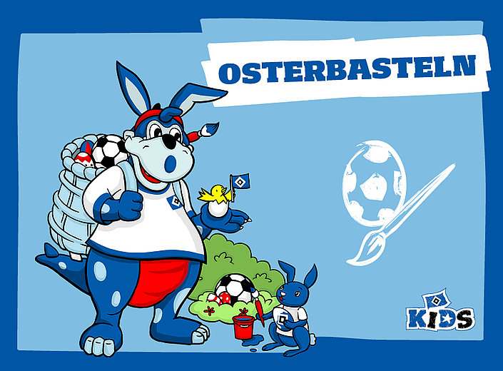 Geschichte 275: Dino Hermann und das Osterbasteln