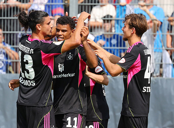 2:1 n.V.: HSV zieht in Pirmasens in 2. Pokalrunde ein
