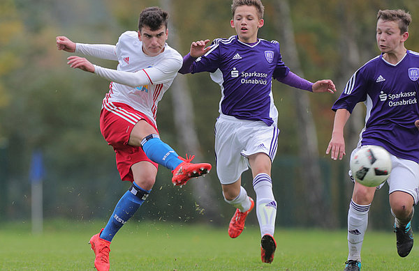 Die U15 des HSV empfängt am Samstag Eintracht Braunschweig.