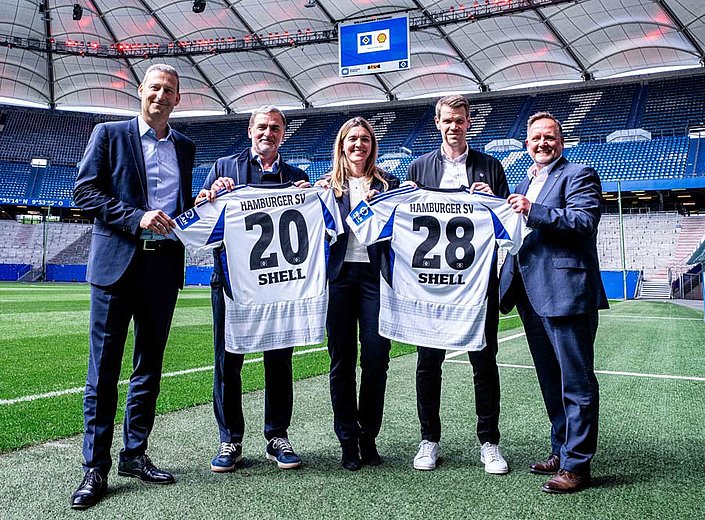HSV und Shell weiten Zusammenarbeit mit Exklusivpartnerschaft aus