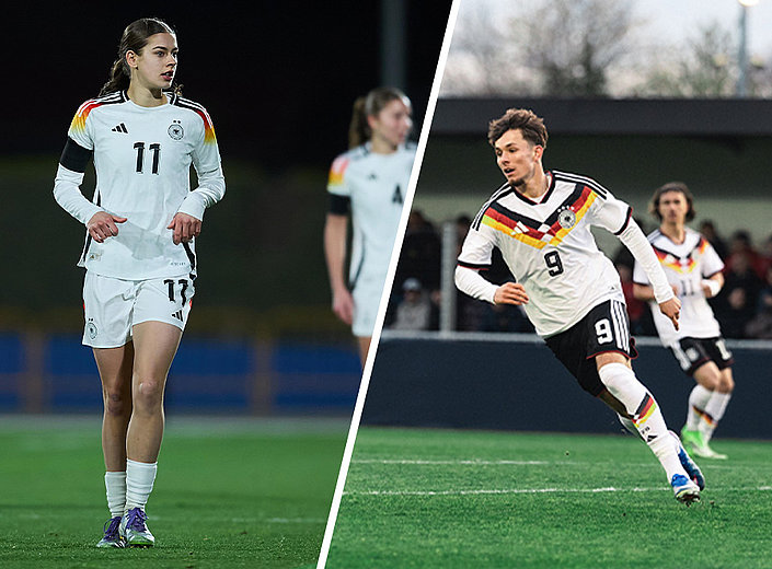 Geteilte Freude ist doppelte Freude: Duo im Interview vor U19-EM