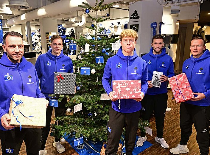 HSV Fußball AG unterstützt HSV-Stiftung beim Weihnachtstag
