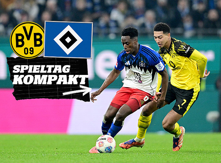 HSV in Dortmund auf der größten Fußball-Bühne