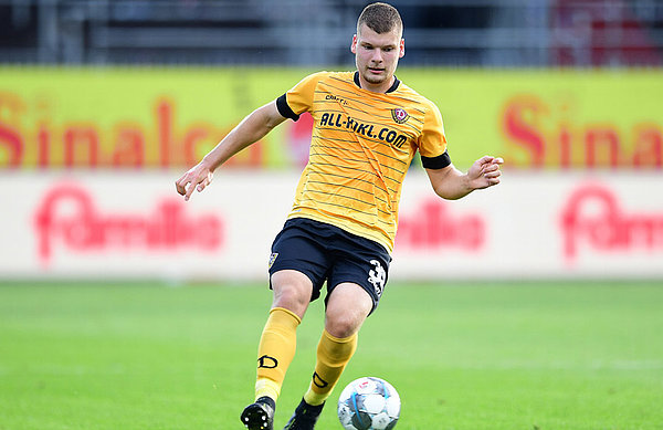 German under-21 international Kevin Ehlers has gone from strength to strength since permanently joining the Dynamo first team last season.