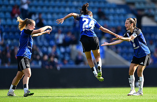 In der 1. Runde des laufenden Pokal-Wettbewerbs setzten sich die HSV-Frauen souverän mit 3:0 beim 1. FC Magdeburg durch. 