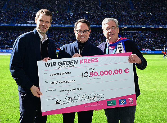 „Wir gegen Krebs“: Rekordsumme für Prävention