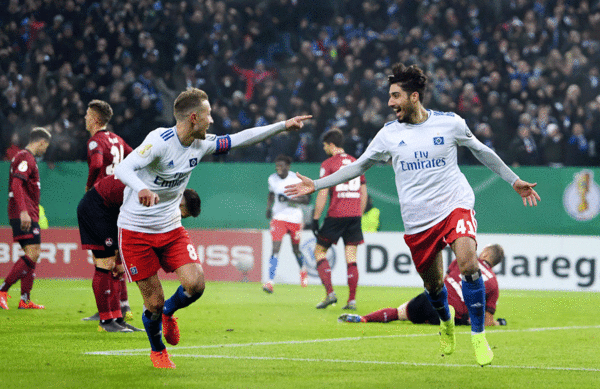Berkay Özcan erzielte das hochverdiente 1:0 und belohnte mit seinem ersten HSV-Treffer sich und die Mannschaft für eine klasse Leistung gegen den Club.