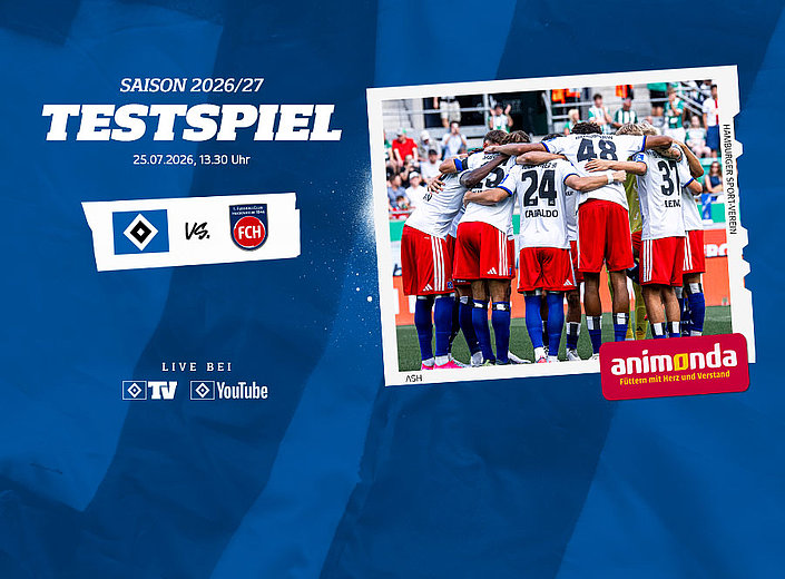 Testspiel gegen den 1. FC Heidenheim im Livestream verfügbar