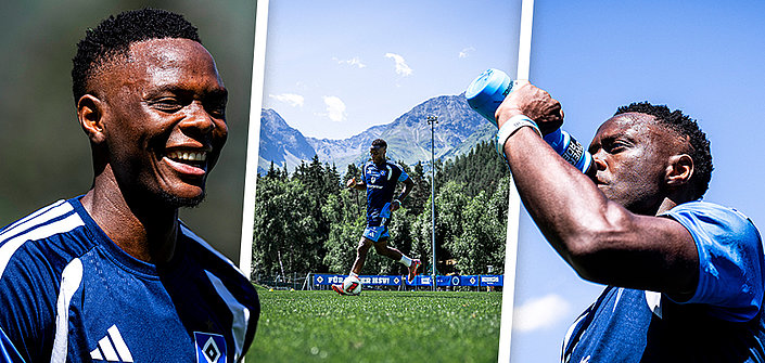 Patson Daka completes his first session as a HSV player