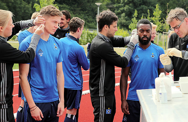 Schon am Montag ging es für die U21 zum Laktattest.