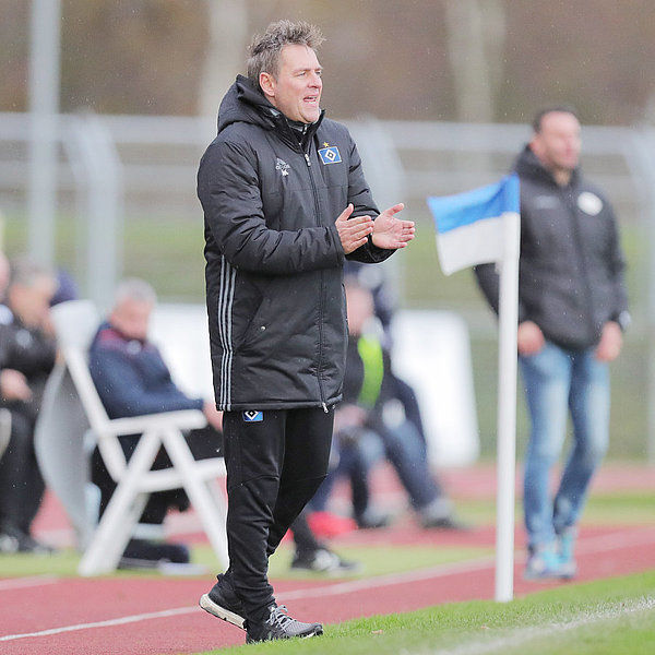 Dirk Kunert macht sein vorerst letztes Spiel als HSV-Trainer.