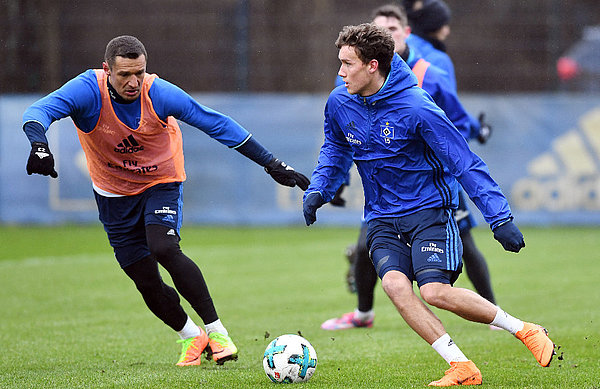 The HSV players are fully focused on the match against VfB Stuttgart.