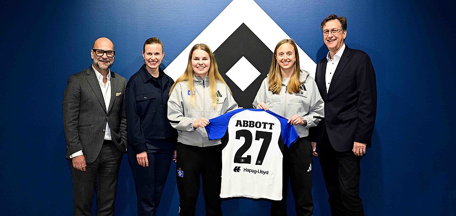 Gemeinsam stark: Abbott begleitet die HSV-Frauen weiter auf ihrem Bundesliga-Weg