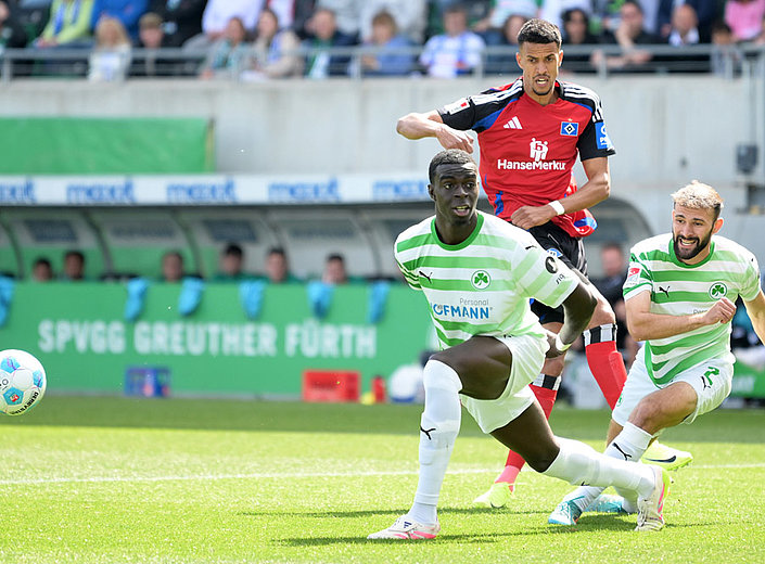 2:3 - HSV unterliegt zum Saisonabschluss in Fürth
