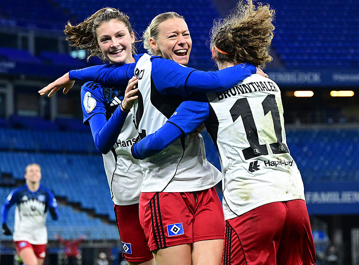 HSV-Frauen unterwegs mit ihren Nationalteams
