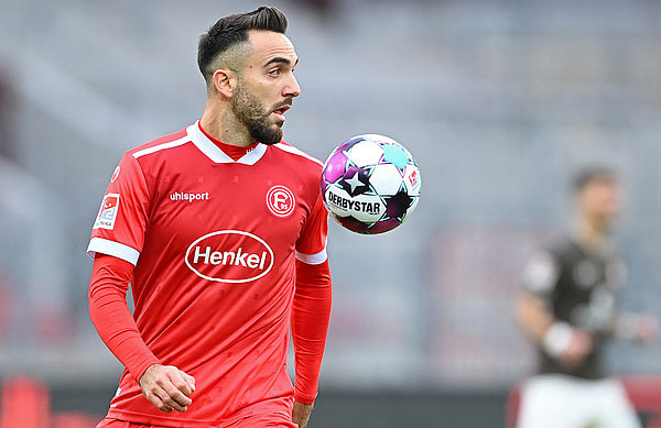 Kenan Karaman has been Düsseldorf's most threatening attacker this season with six goals and two assists.