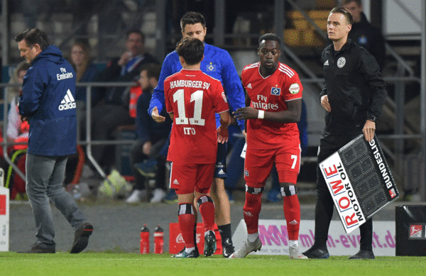 Khaled Narey bereitete direkt nach seiner Einwechslung das 2:0 vor und sprach nach dem Abpfiff über die turbulente Schlussphase.