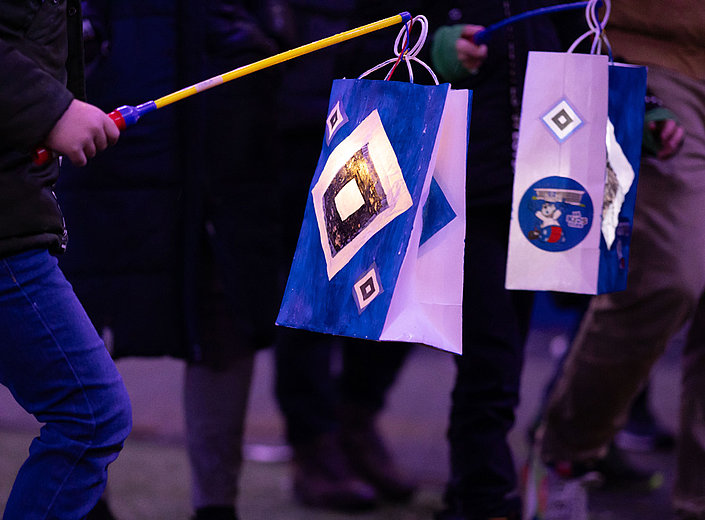 Das war der HSV-Laternenumzug 2023