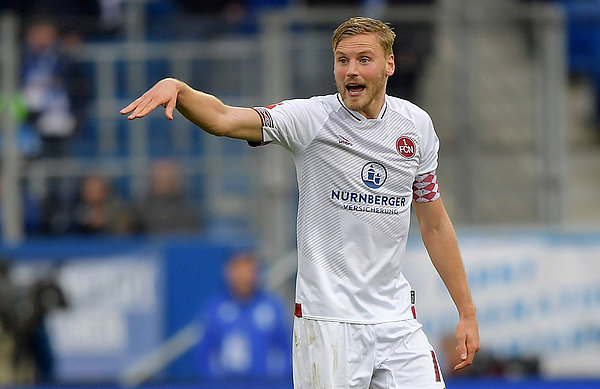 Hanno Behrens has been 1. FC Nürnberg's captain since the 2017/18 season, developing into the club's most prized asset.