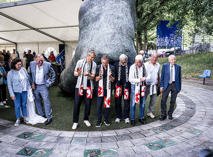 Große Ehrung: „Walk of Fame“ um fünf HSV-Legenden erweitert
