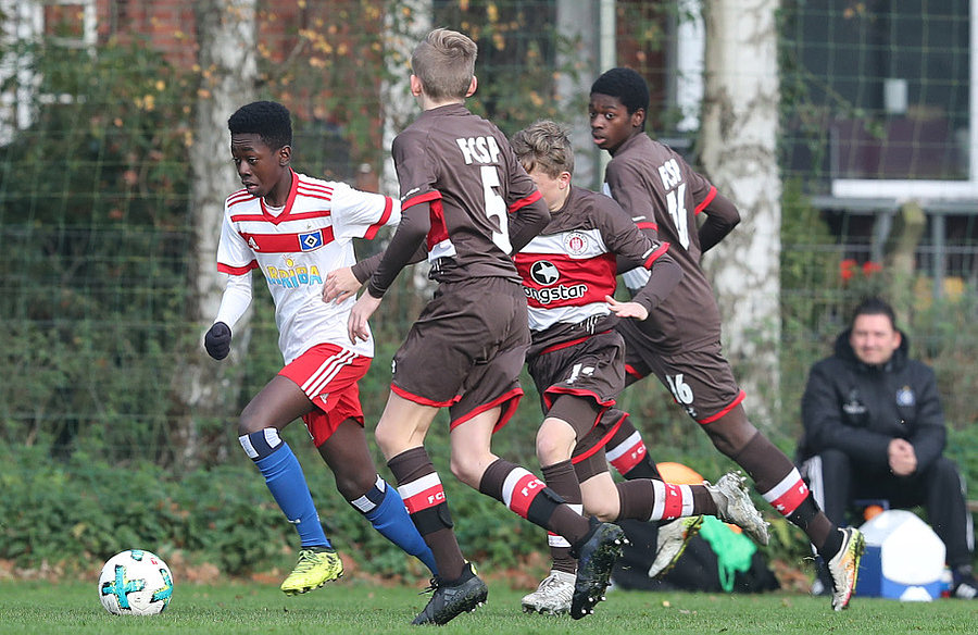 Die U15-Jungs waren gegen den FC St. Pauli einfach nicht zu stoppen. 