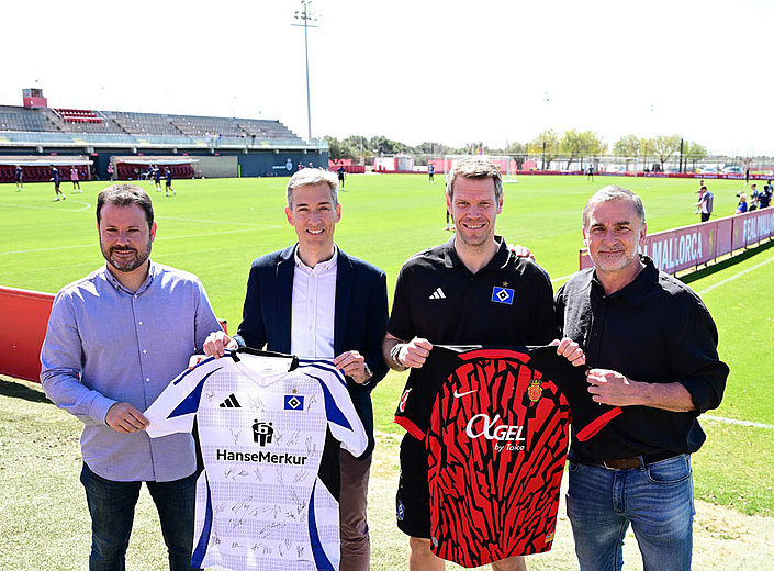 Spanien-Trainingslager und Testspiel gegen RCD Mallorca