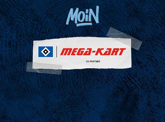 HSV und Mega-Kart bauen Partnerschaft aus