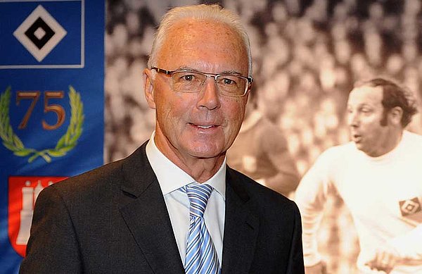 Franz Beckenbauer und der HSV - eine Verbindung, die nach seiner Zeit in Hamburg stets Bestand hatte.