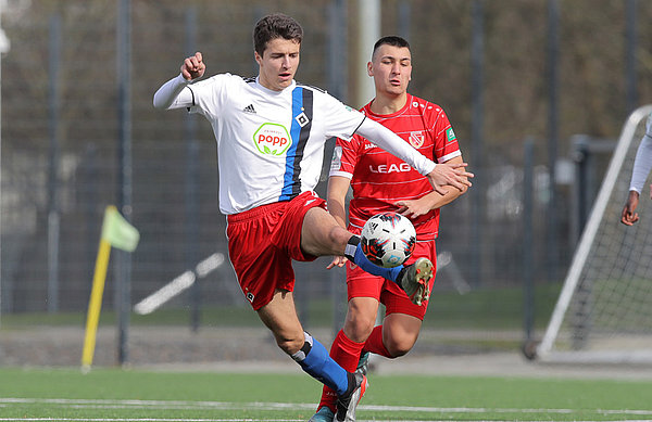 Luka Bozickovic erzielte das Tor des Tages und sicherte seinem Team damit den 1:0-Heimerfolg. Luka Bozickovic erzielte das Tor des Tages und sicherte seinem Team damit den 1:0-Heimerfolg.