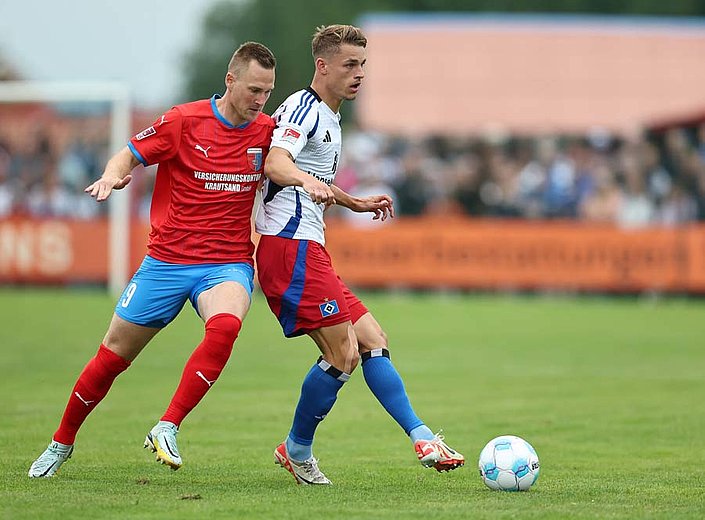 5:1 - HSV gewinnt Testspiel bei der SV Drochtersen/Assel