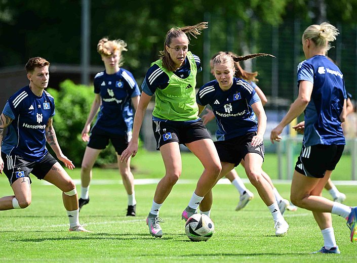 HSV-Frauen vor Testspielauftakt