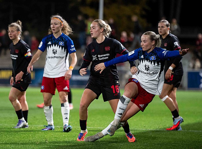 HSV-Frauen mit Last-Minute-Niederlage in Leverkusen