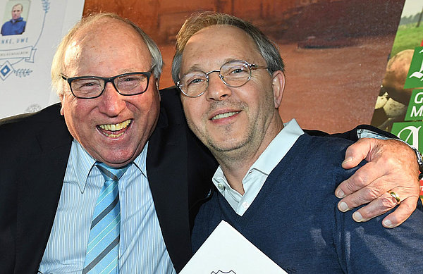 Uwe Seeler und Olli Dittrich alias Dittsche.