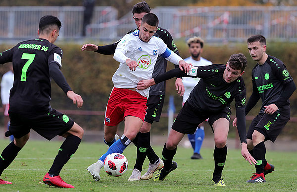 Erolind Krasniqi und die U19 unterlagen in Hannover.