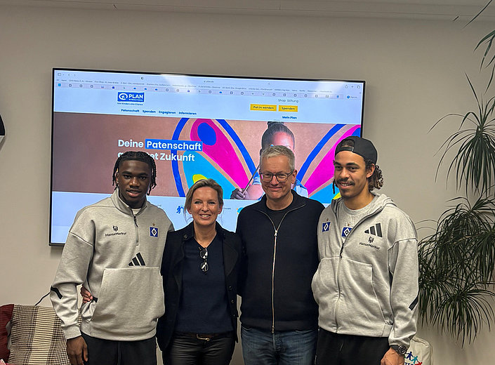 HSV unterstützt Kinderpatenschaften mit Plan International