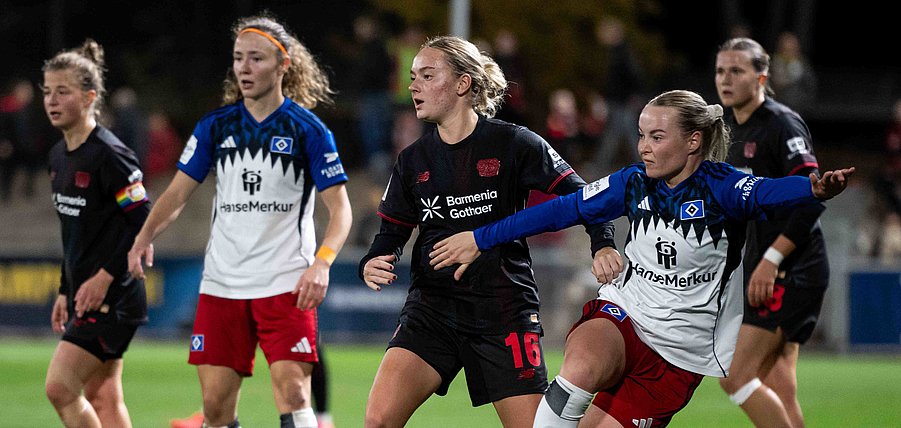 HSV-Frauen mit Last-Minute-Niederlage in Leverkusen