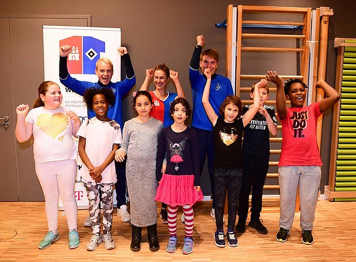 HSV-Stiftung bietet Sportkurse im SOS-Kinderdorf Hamburg an