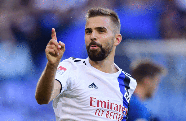 Lukas Hinterseer has already been involved in five goals in only seven games, showing how quickly he's settled into life in Hamburg.