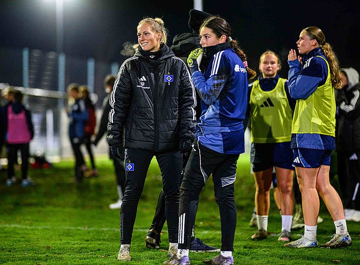 HSV-Frauen: Seite an Seite mit dem Nachwuchs