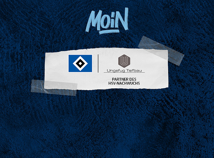 HSV-Nachwuchs begrüßt Ungefug Tiefbau als neuen Partner