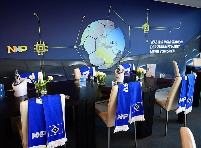 NXP-Lounge: Der erste Schritt zum Smart Stadium