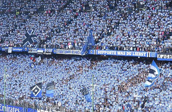 HSV-Fans im Stadion.