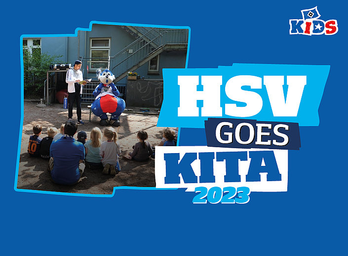 HSV goes KiTa: Dino Hermanns KiTa-Besuche