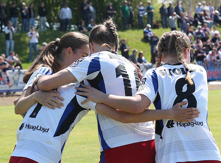 HSV-Frauen drehen Spiel in Andernach