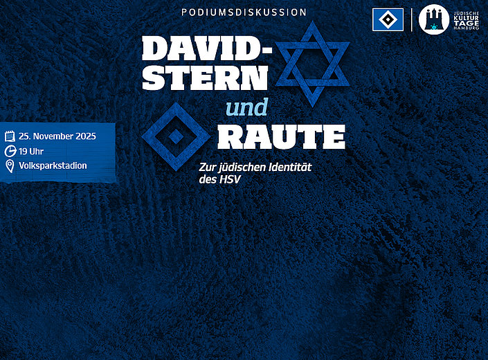 Davidstern und Raute - Der HSV bei den Jüdischen Kulturtagen