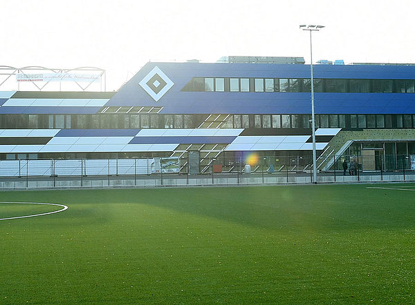 Der HSV-Campus in der Außenansicht.