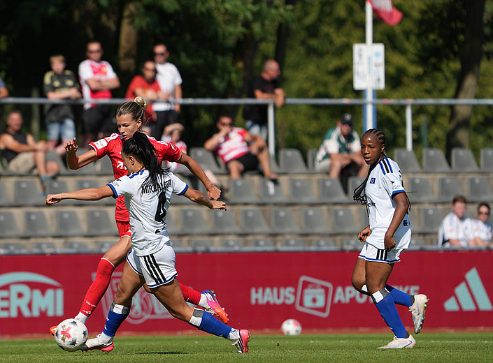 HSV-Frauen mit erkenntnisreichem 2:2 gegen Union Berlin