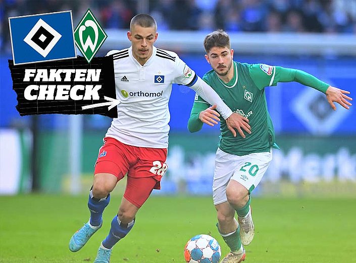 HSV vs. Werder: Der Faktencheck zum Nordderby